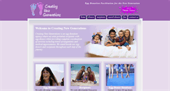 Desktop Screenshot of creatingnewgenerations.com